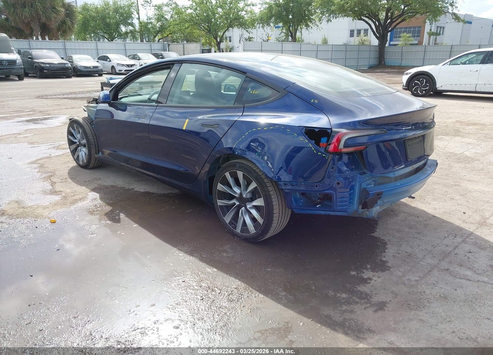 2024 TESLA MODEL 3 LONG RANGE DUAL MOTOR ALL-WHEEL DRIVE/REAR-WHEEL DRIVE VIN: 5YJ3E1EA2RF730335