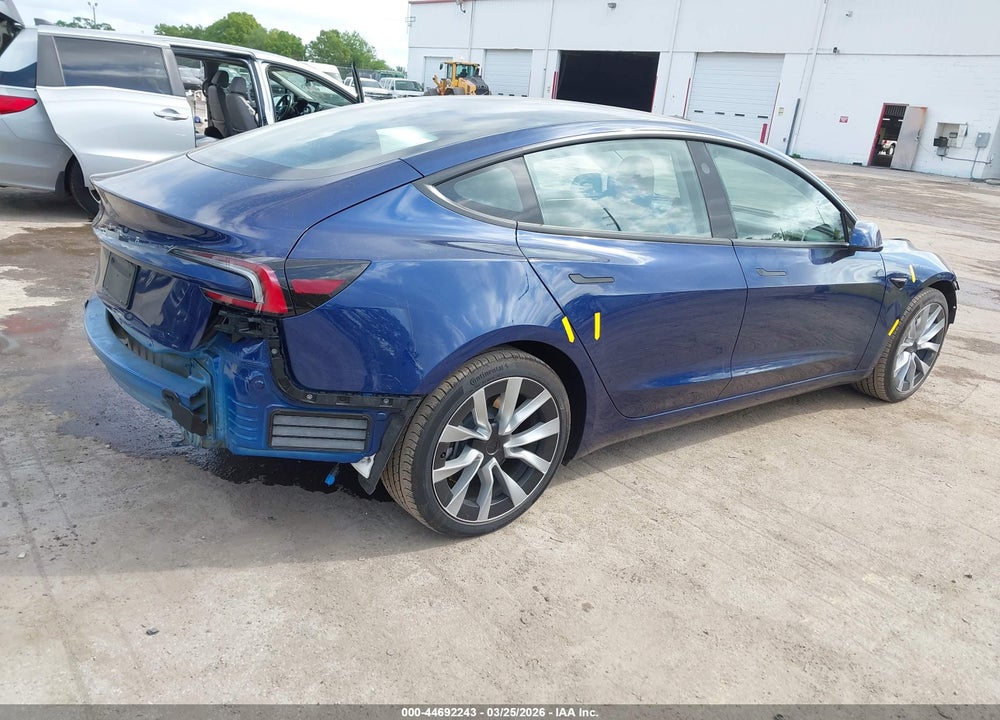 2024 TESLA MODEL 3 LONG RANGE DUAL MOTOR ALL-WHEEL DRIVE/REAR-WHEEL DRIVE VIN: 5YJ3E1EA2RF730335