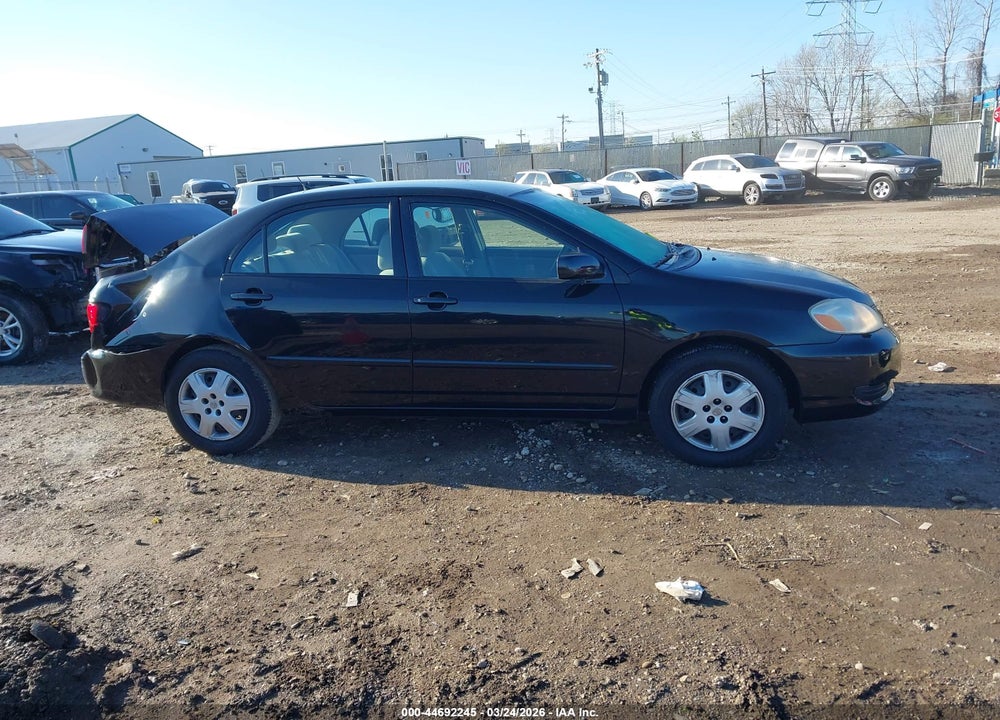 2008 TOYOTA COROLLA LE VIN: 2T1BR32E78C926700