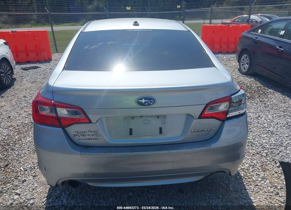 2017 SUBARU LEGACY 2.5I PREMIUM VIN: 4S3BNAC65H3063170