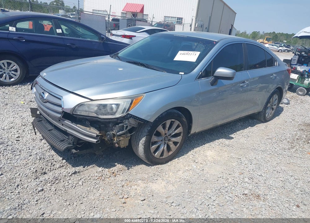 2017 SUBARU LEGACY 2.5I PREMIUM VIN: 4S3BNAC65H3063170