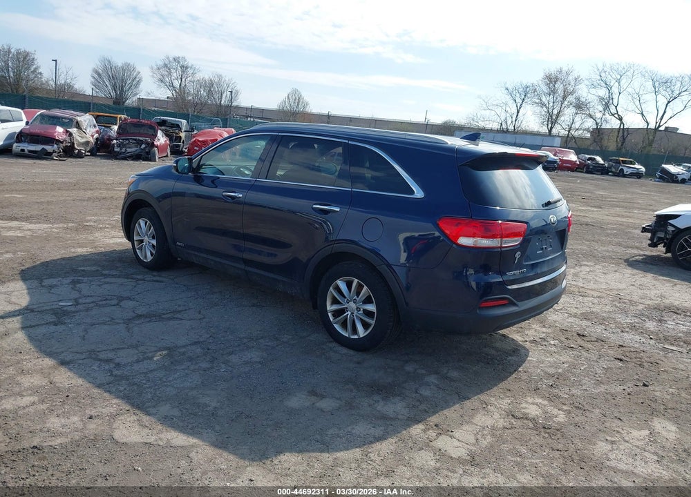 2017 KIA SORENTO 2.4L LX VIN: 5XYPGDA34HG292834