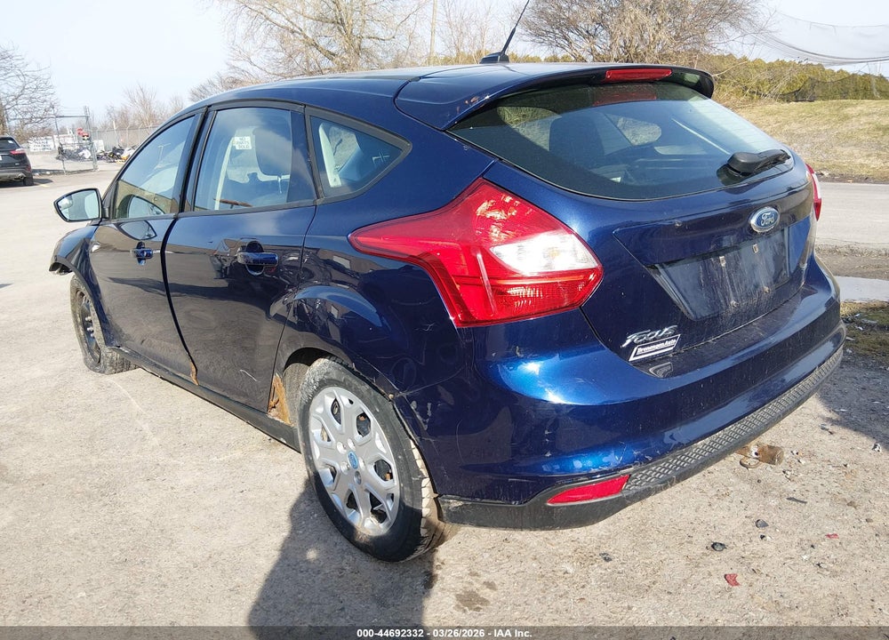 2012 FORD FOCUS SE VIN: 1FAHP3K2XCL161334