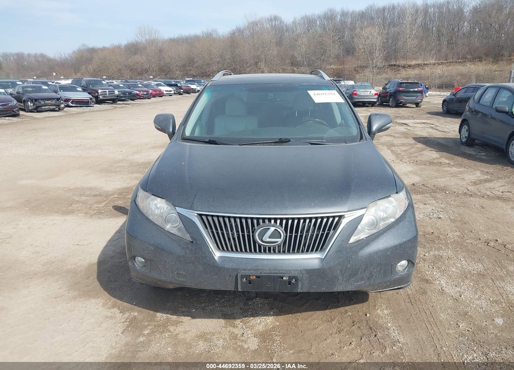 2010 LEXUS RX 350 VIN: 2T2BK1BA9AC015579