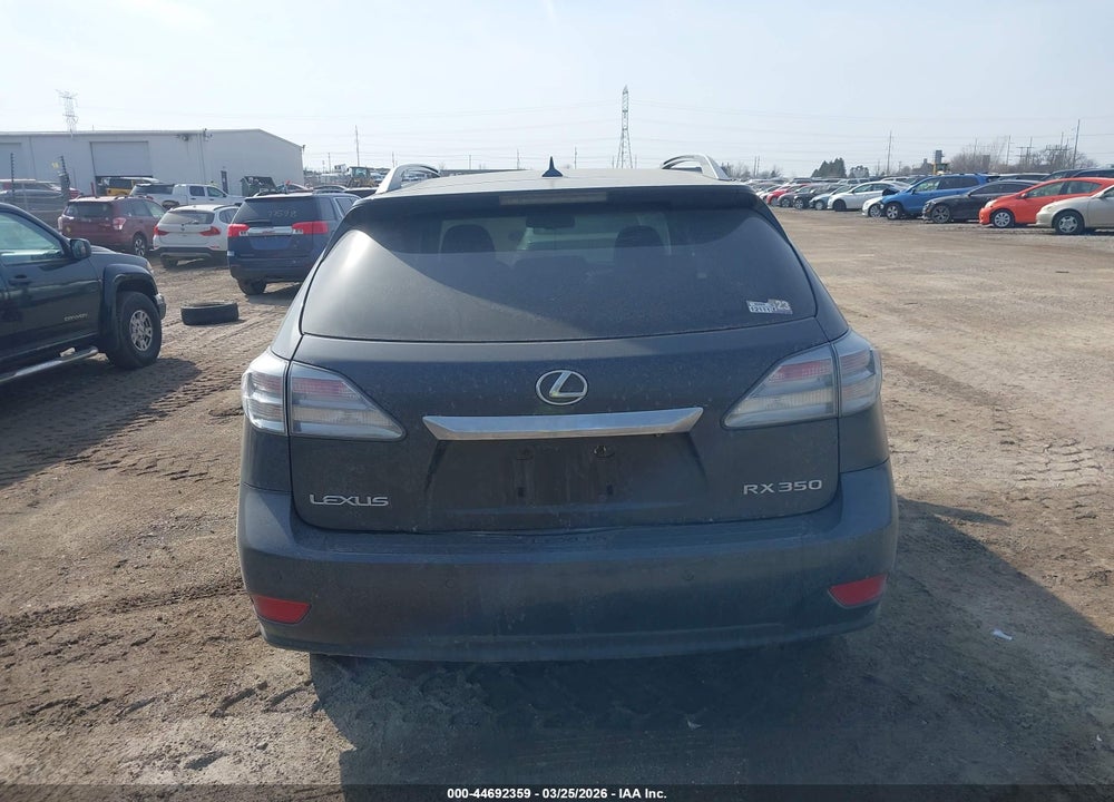 2010 LEXUS RX 350 VIN: 2T2BK1BA9AC015579