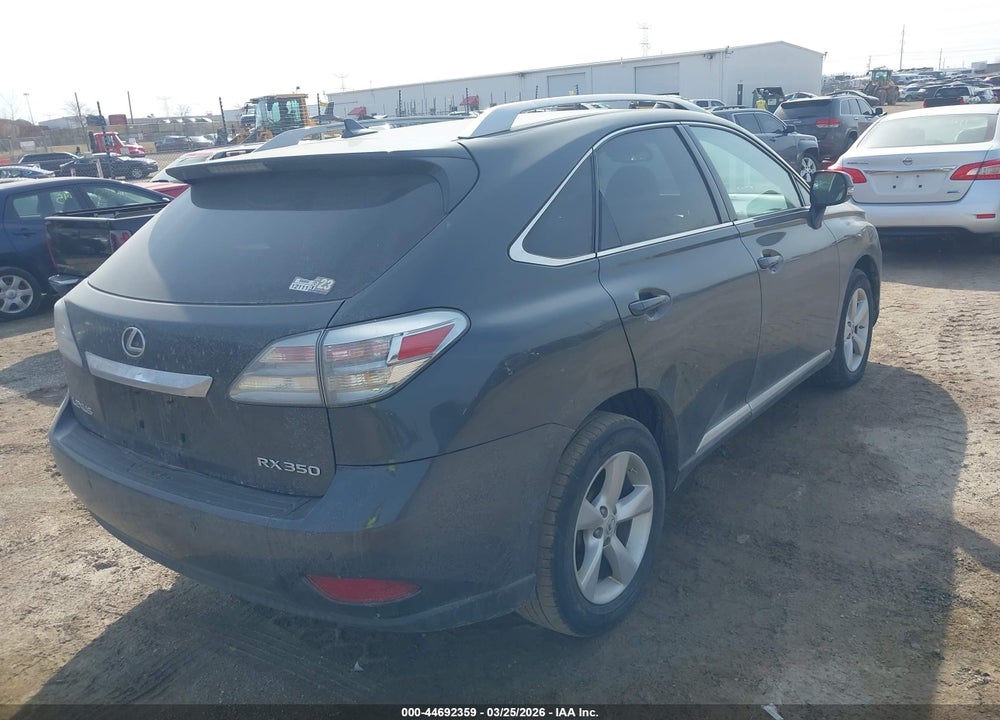 2010 LEXUS RX 350 VIN: 2T2BK1BA9AC015579