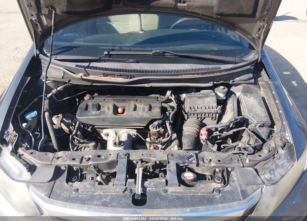 2012 HONDA CIVIC LX VIN: 19XFB2F52CE043477