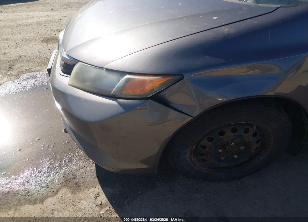 2012 HONDA CIVIC LX VIN: 19XFB2F52CE043477