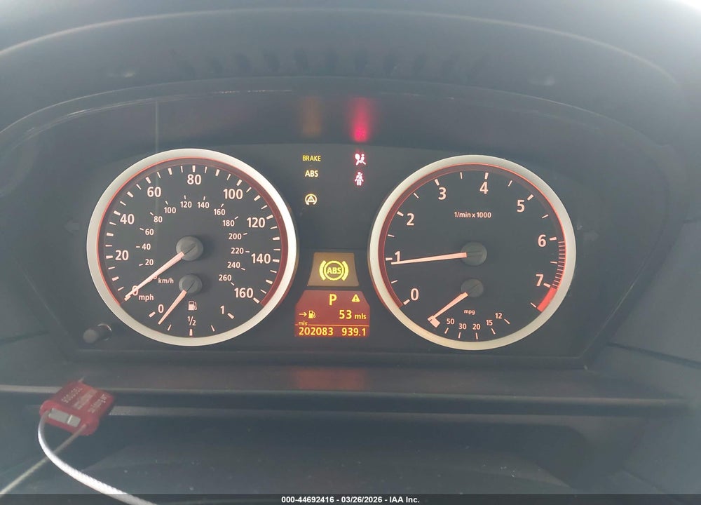 2007 BMW 525I VIN: WBANE53507CW62212