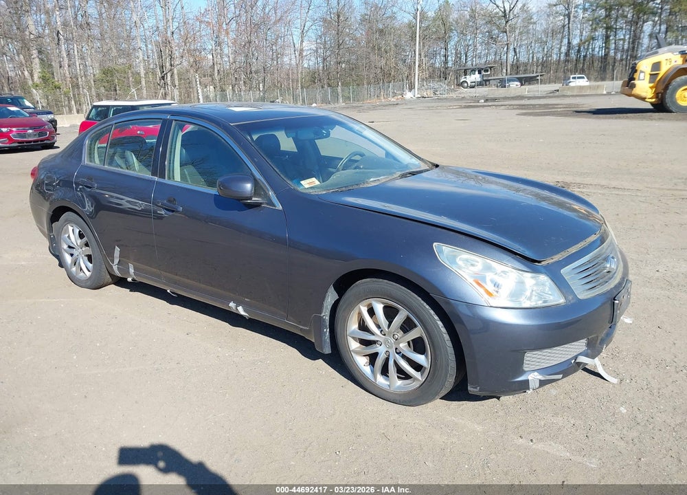2008 INFINITI G35X VIN: JNKBV61F08M270588