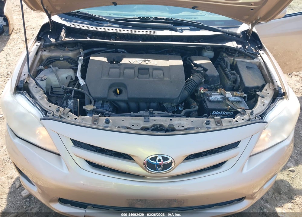 2011 TOYOTA COROLLA LE VIN: JTDBU4EEXB9135199