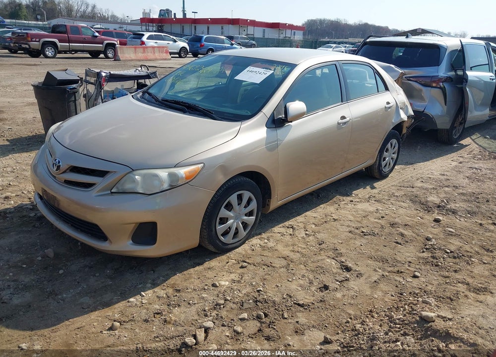 2011 TOYOTA COROLLA LE VIN: JTDBU4EEXB9135199