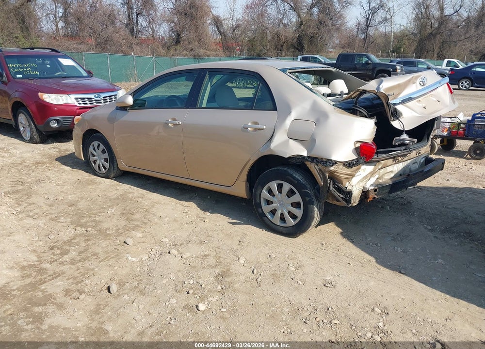 2011 TOYOTA COROLLA LE VIN: JTDBU4EEXB9135199