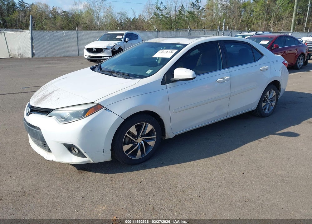 2014 TOYOTA COROLLA LE ECO PLUS VIN: 5YFBPRHE4EP086810