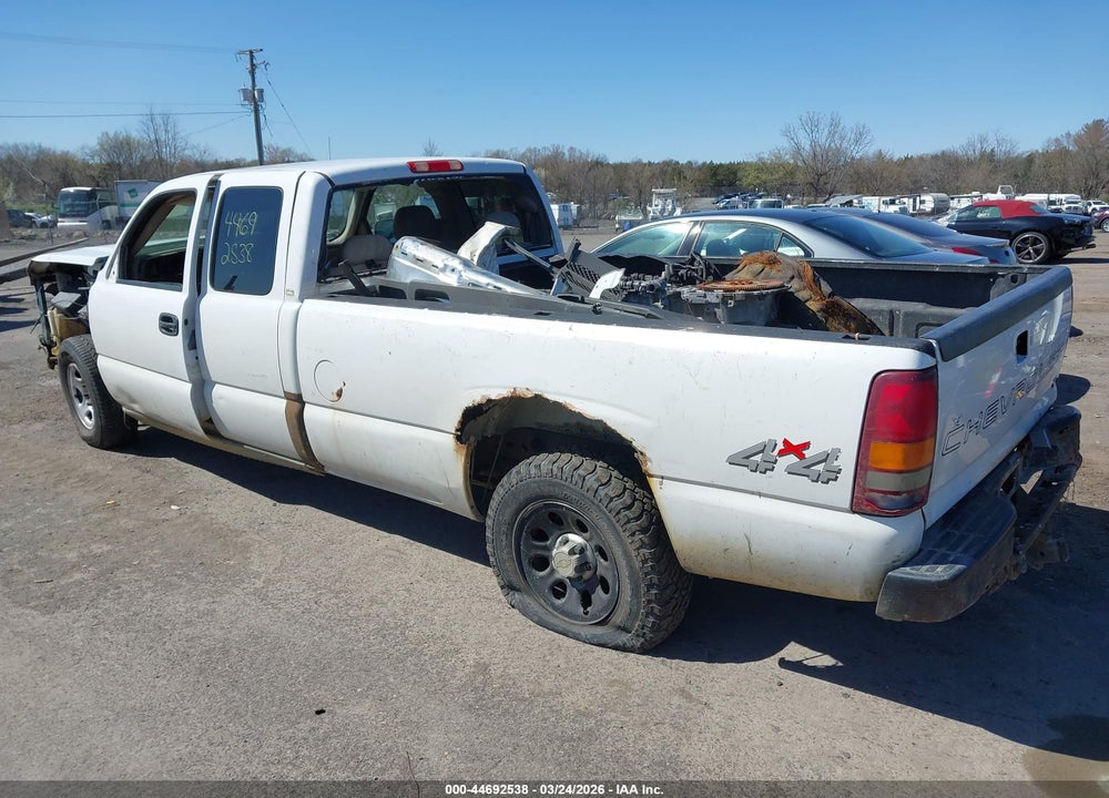 2005 CHEVROLET SILVERADO 1500 WORK TRUCK VIN: 1GCEK19T95E311021