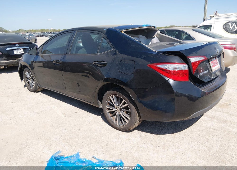 2016 TOYOTA COROLLA LE PLUS VIN: 5YFBURHE4GP483106