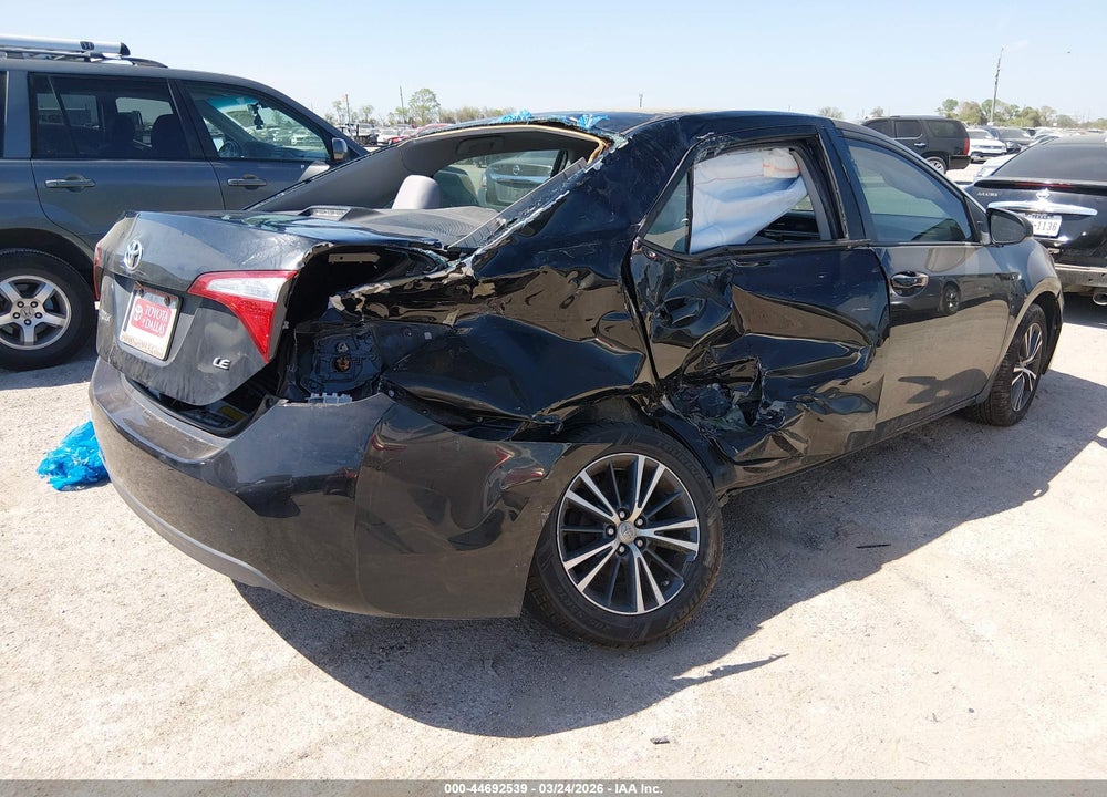2016 TOYOTA COROLLA LE PLUS VIN: 5YFBURHE4GP483106