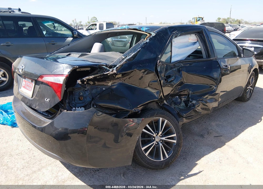 2016 TOYOTA COROLLA LE PLUS VIN: 5YFBURHE4GP483106