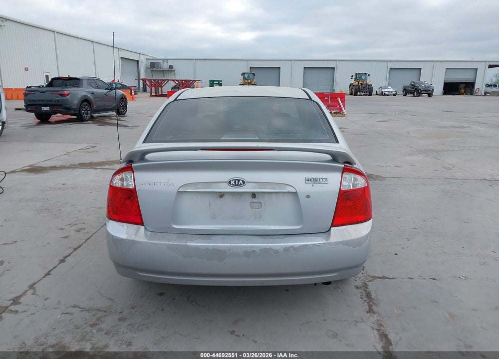 2004 KIA SPECTRA EX/LX VIN: KNAFE121745064520