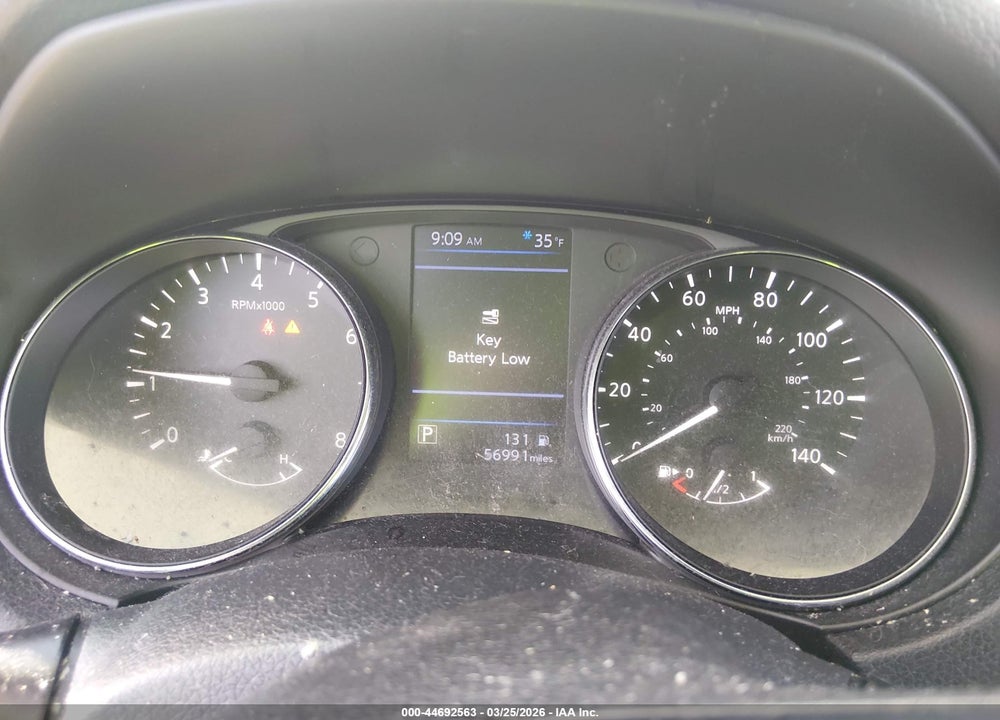 2019 NISSAN ROGUE SL VIN: 5N1AT2MV7KC813684