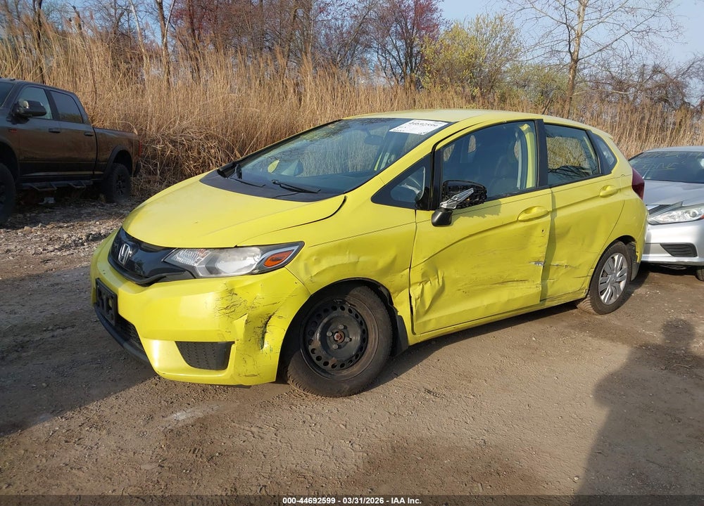 2016 HONDA FIT LX VIN: JHMGK5H57GS002184