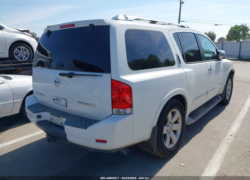 2010 NISSAN ARMADA TITANIUM VIN: 5N1AA0ND5AN616211