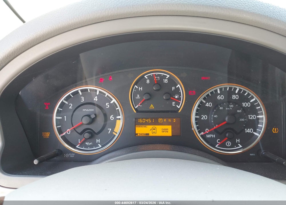 2010 NISSAN ARMADA TITANIUM VIN: 5N1AA0ND5AN616211