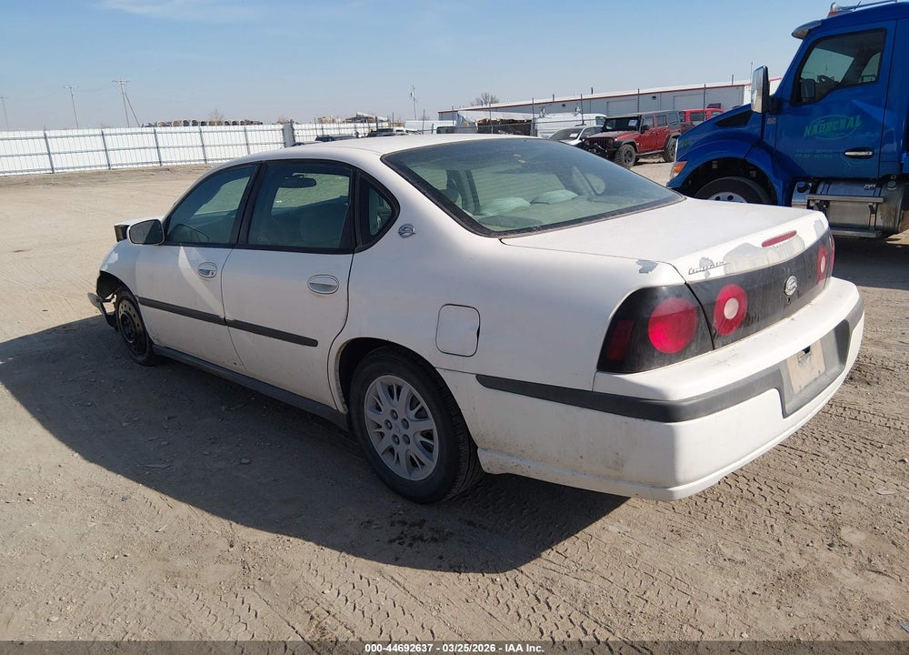 2005 CHEVROLET IMPALA VIN: 2G1WF52EX59208195