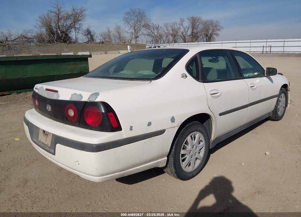 2005 CHEVROLET IMPALA VIN: 2G1WF52EX59208195