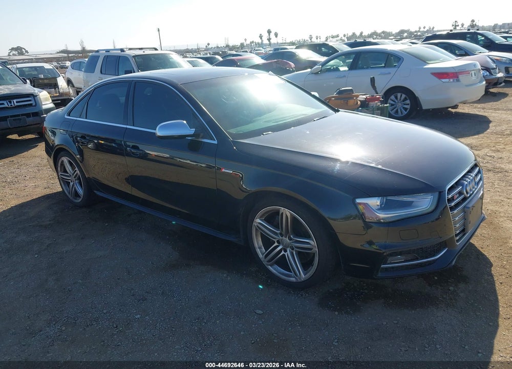 2014 AUDI S4 3.0T PREMIUM PLUS VIN: WAUBGAFLXEA108667