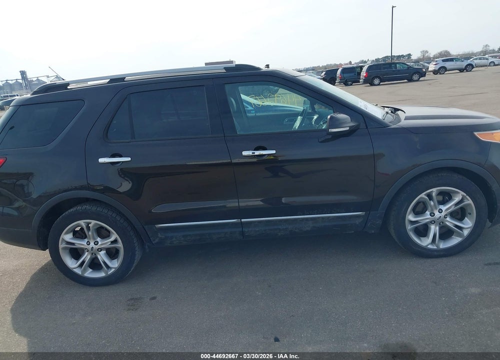 2013 FORD EXPLORER LIMITED VIN: 1FM5K7F84DGB99780