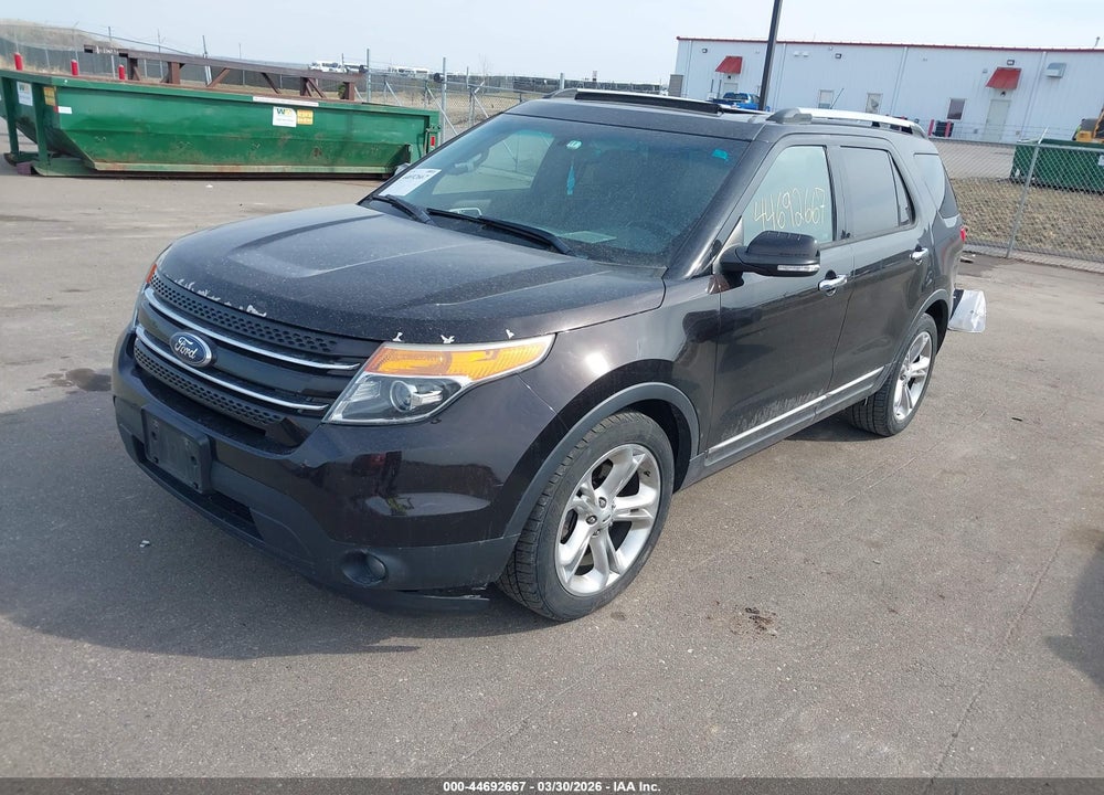 2013 FORD EXPLORER LIMITED VIN: 1FM5K7F84DGB99780