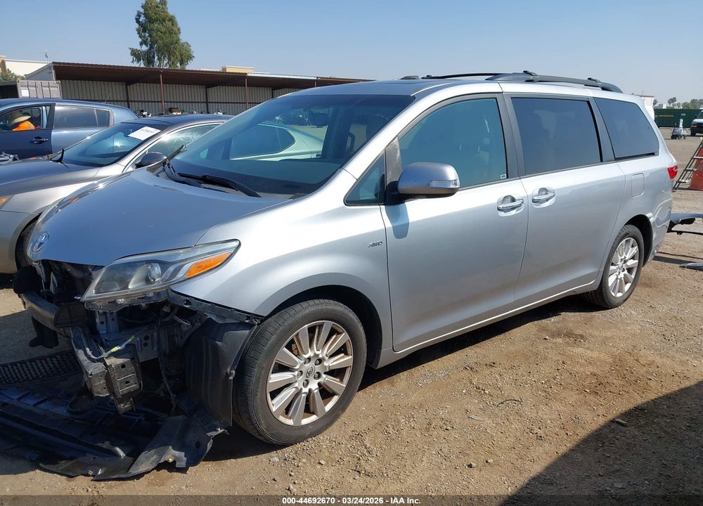 2017 TOYOTA SIENNA LIMITED 7 PASSENGER VIN: 5TDDZ3DC5HS148683