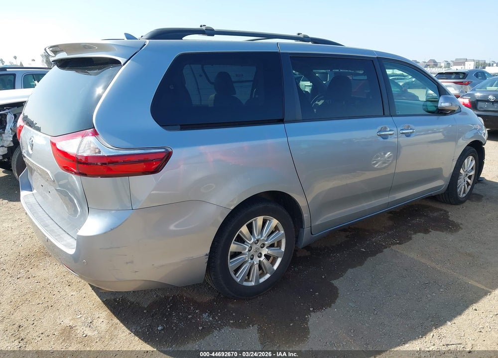 2017 TOYOTA SIENNA LIMITED 7 PASSENGER VIN: 5TDDZ3DC5HS148683