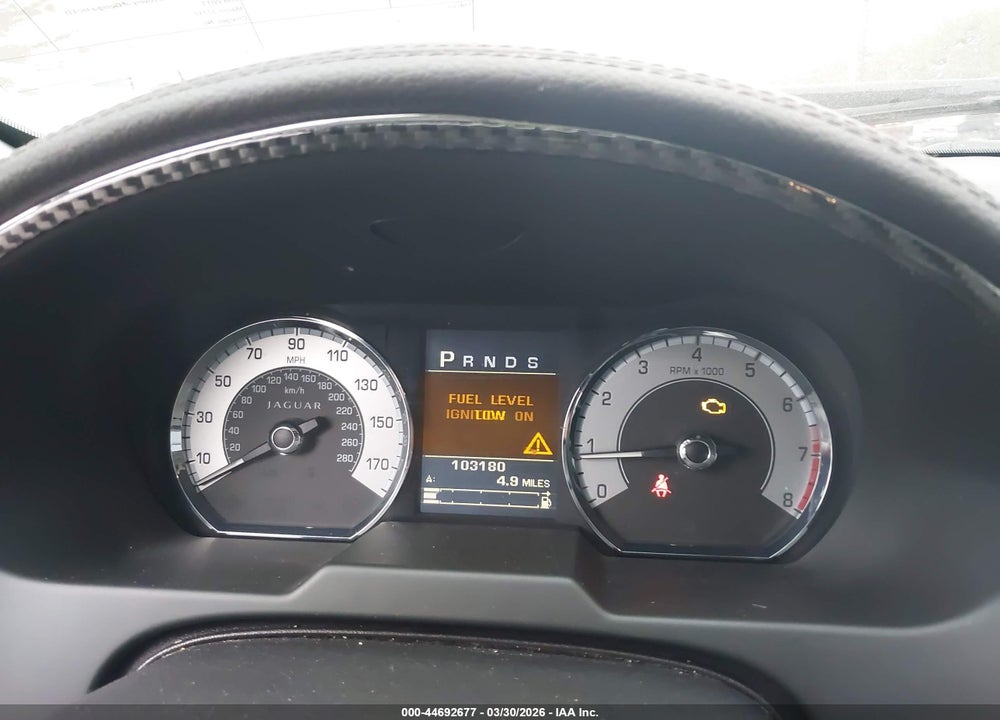 2011 JAGUAR XF VIN: SAJWA0FB8BLR93671