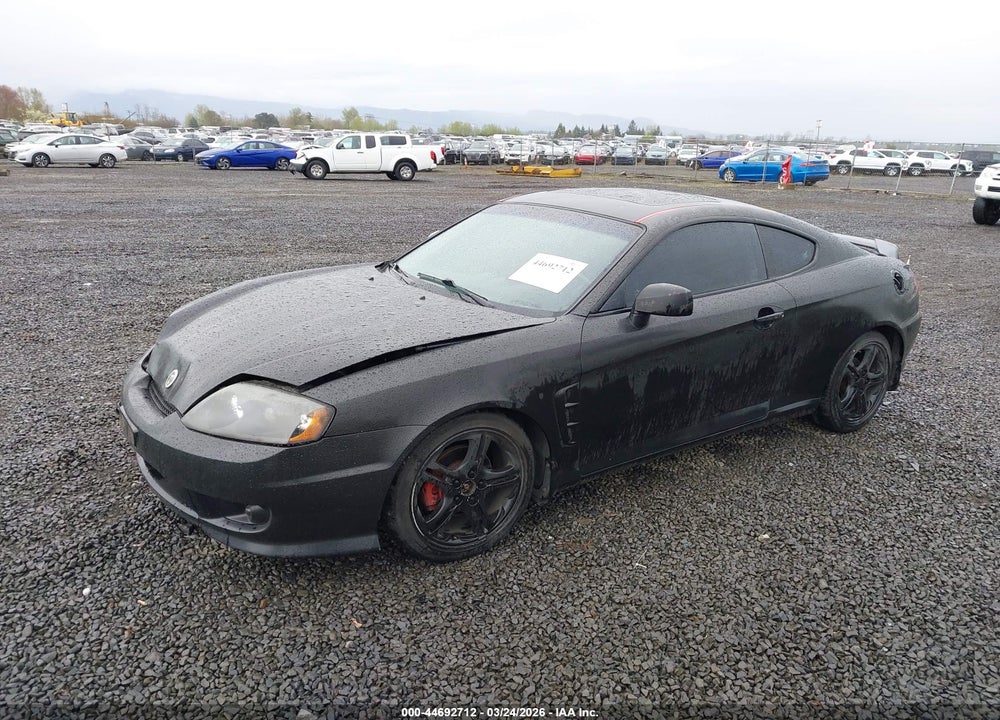 2006 HYUNDAI TIBURON GT/GT LIMITED/SE VIN: KMHHN65F76U218356