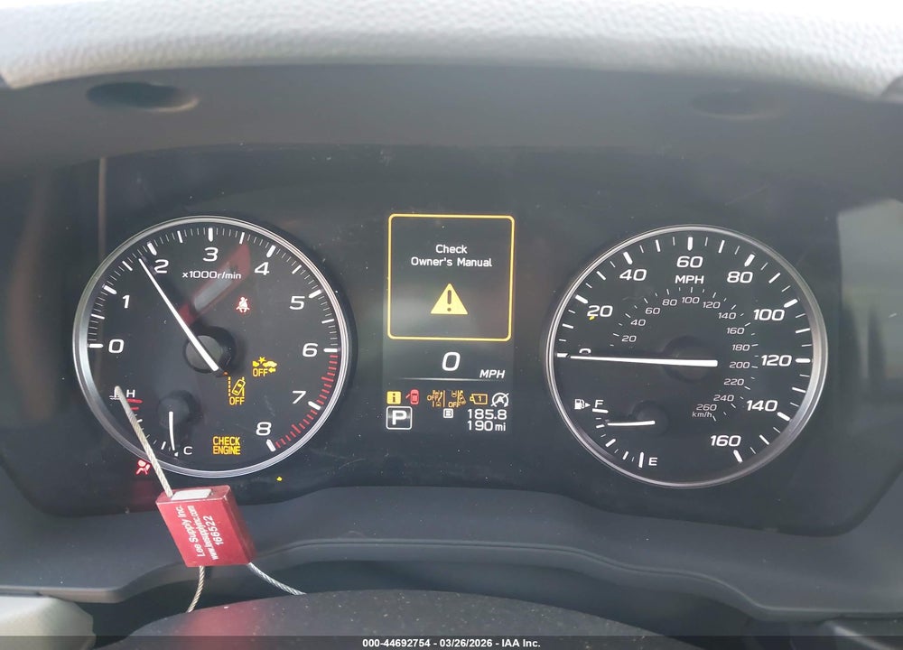 2026 SUBARU FORESTER PREMIUM VIN: 4S4SLDD65T3058710