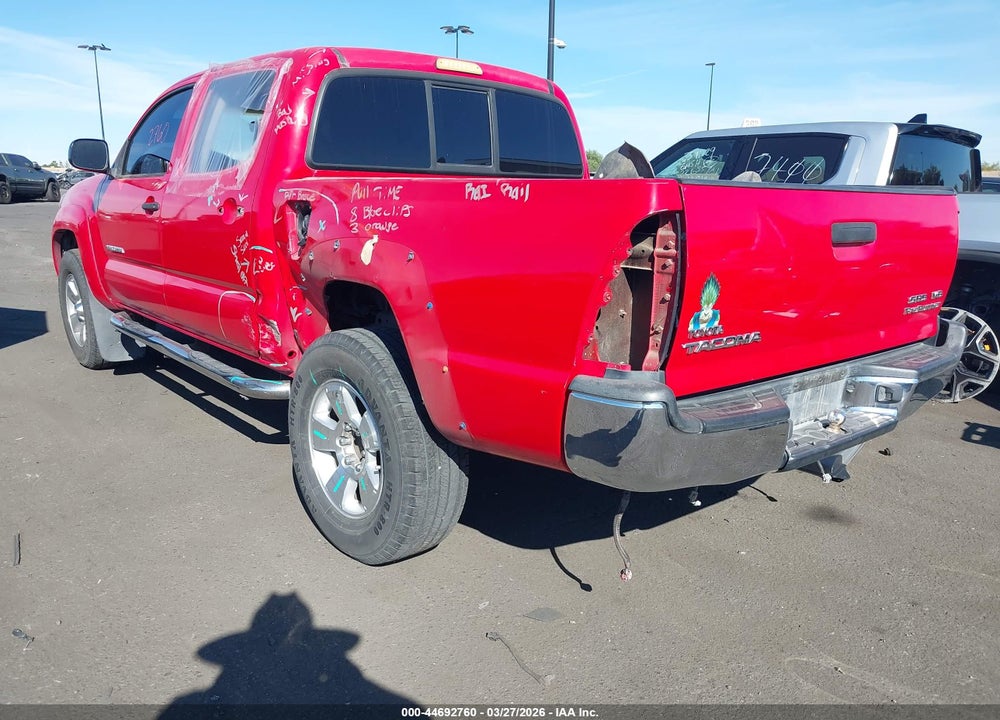 2008 TOYOTA TACOMA PRERUNNER V6 VIN: 3TMJU62N28M060052