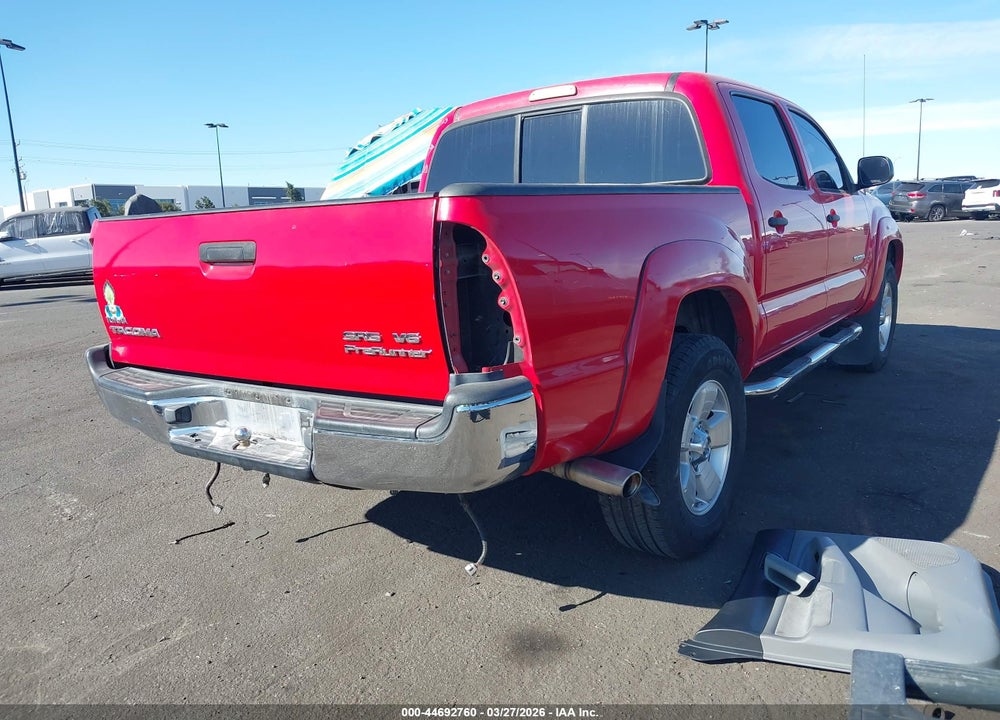 2008 TOYOTA TACOMA PRERUNNER V6 VIN: 3TMJU62N28M060052