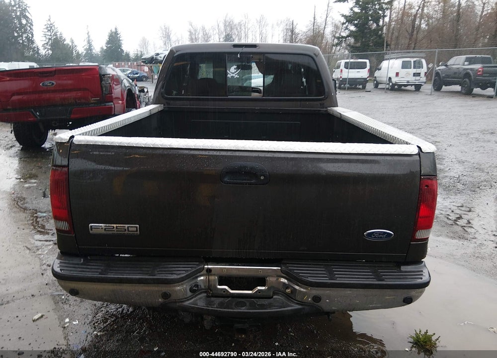 2005 FORD F-250 LARIAT/XL/XLT VIN: 1FTSW21P85EC92456