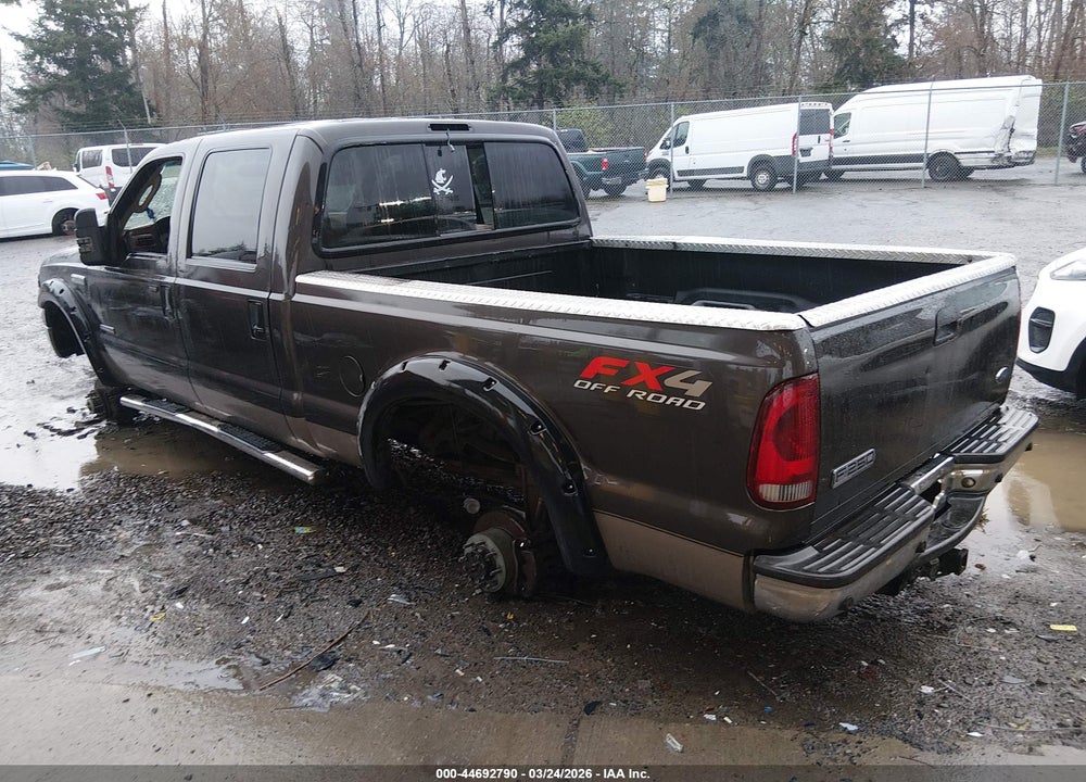 2005 FORD F-250 LARIAT/XL/XLT VIN: 1FTSW21P85EC92456