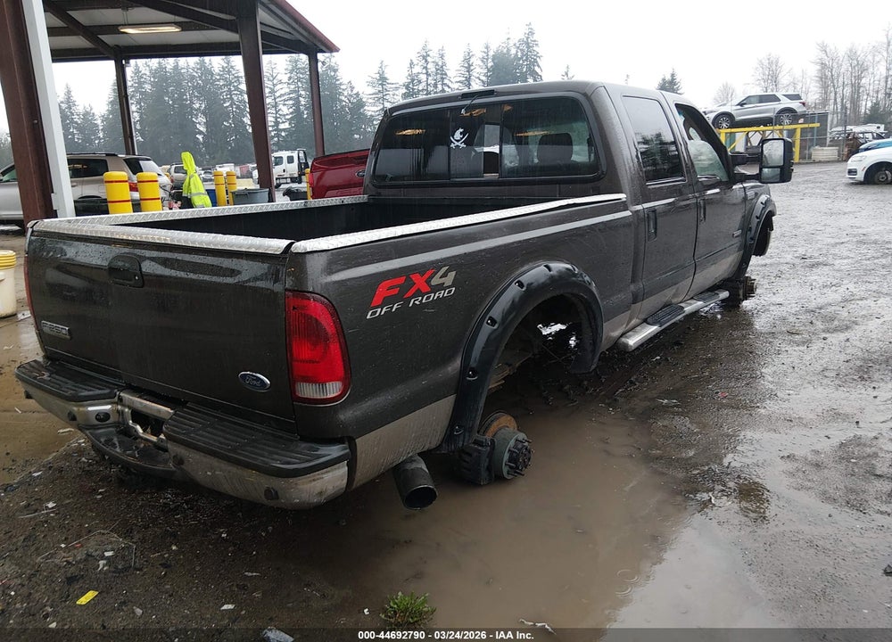 2005 FORD F-250 LARIAT/XL/XLT VIN: 1FTSW21P85EC92456