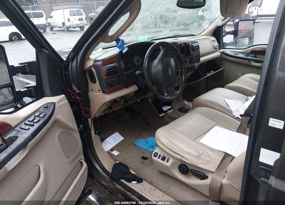 2005 FORD F-250 LARIAT/XL/XLT VIN: 1FTSW21P85EC92456