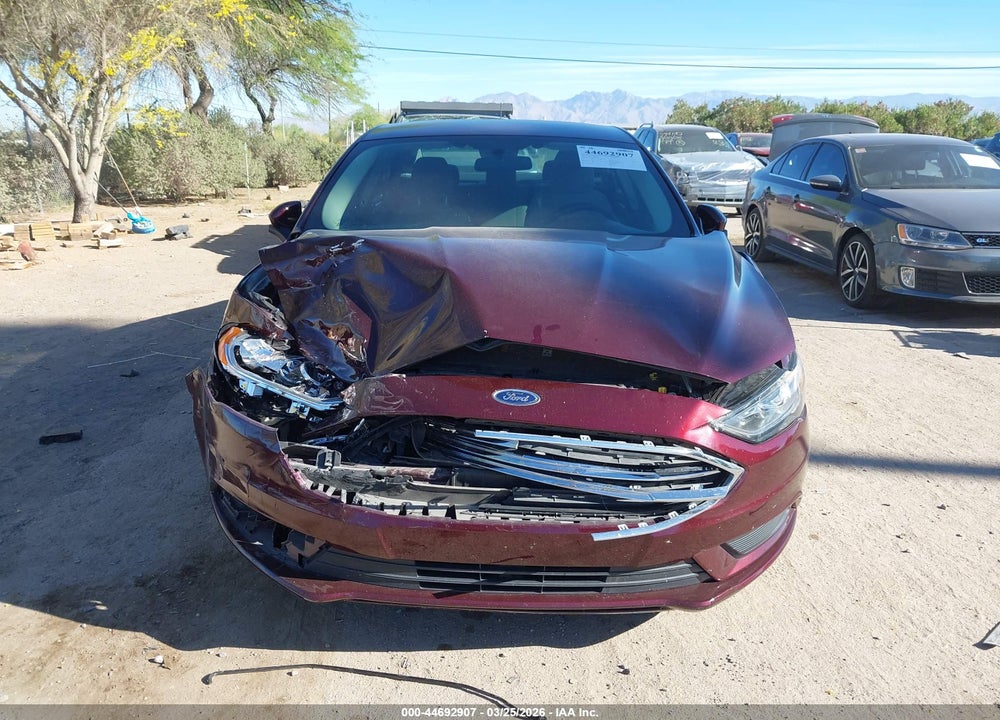 2017 FORD FUSION S VIN: 3FA6P0G72HR380095