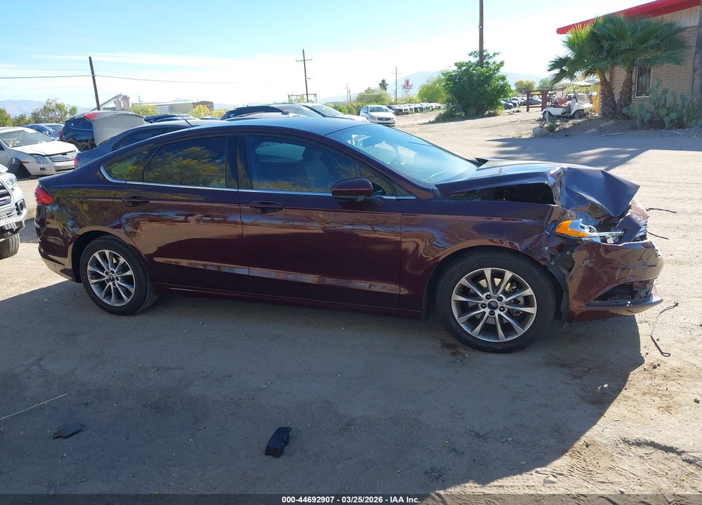 2017 FORD FUSION S VIN: 3FA6P0G72HR380095