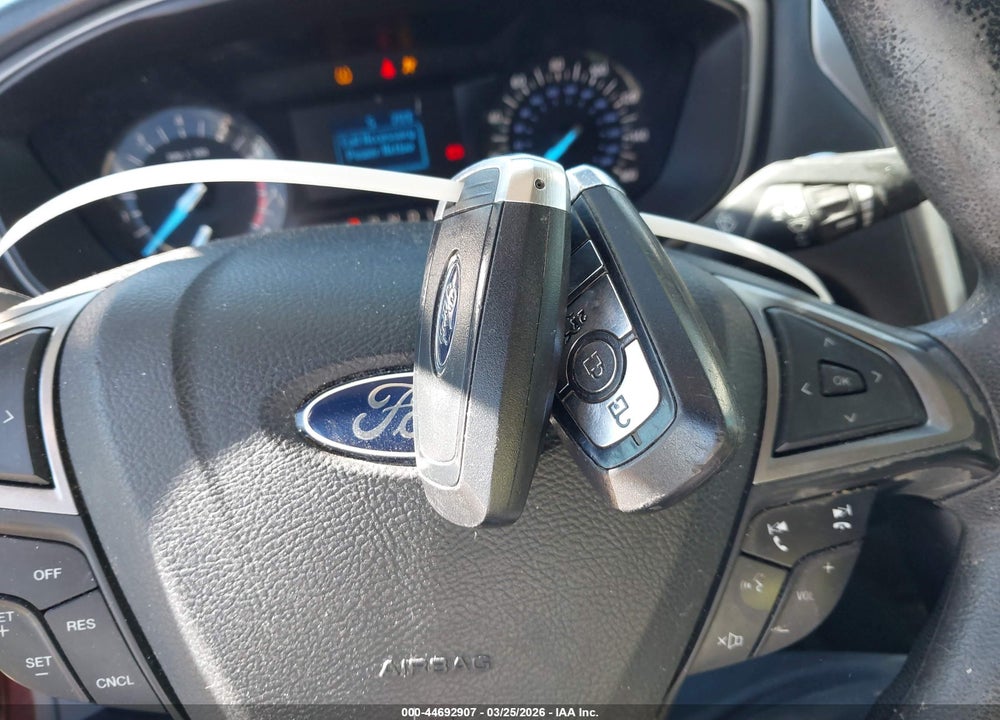 2017 FORD FUSION S VIN: 3FA6P0G72HR380095