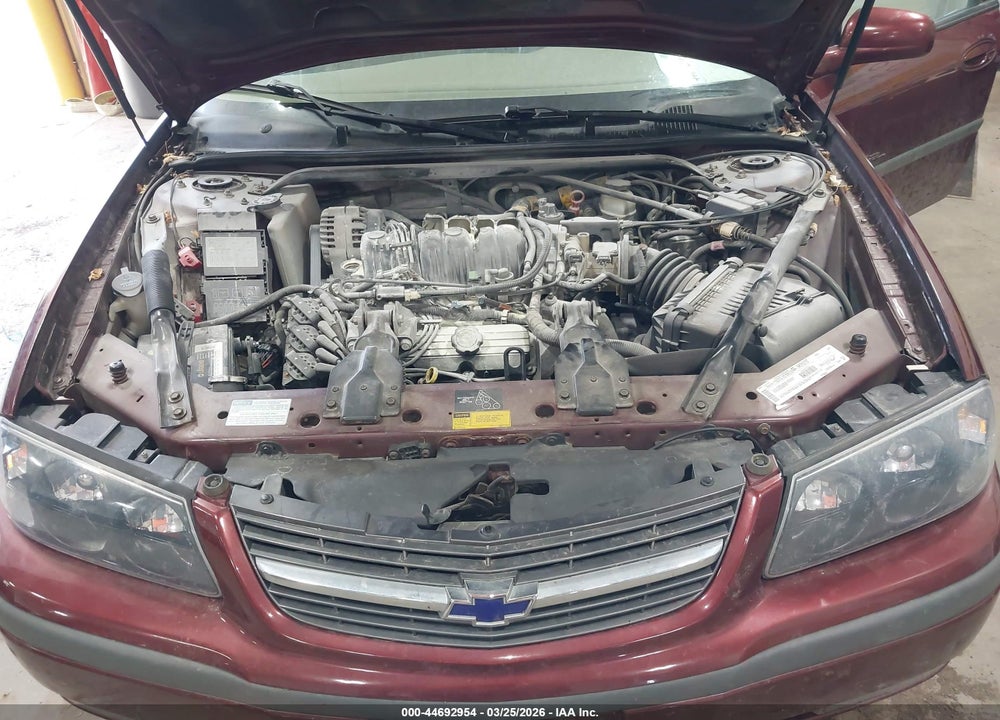 2001 CHEVROLET IMPALA LS VIN: 2G1WH55K919311274