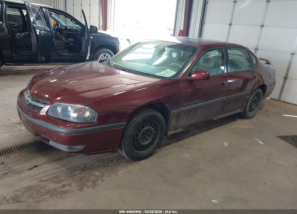 2001 CHEVROLET IMPALA LS VIN: 2G1WH55K919311274