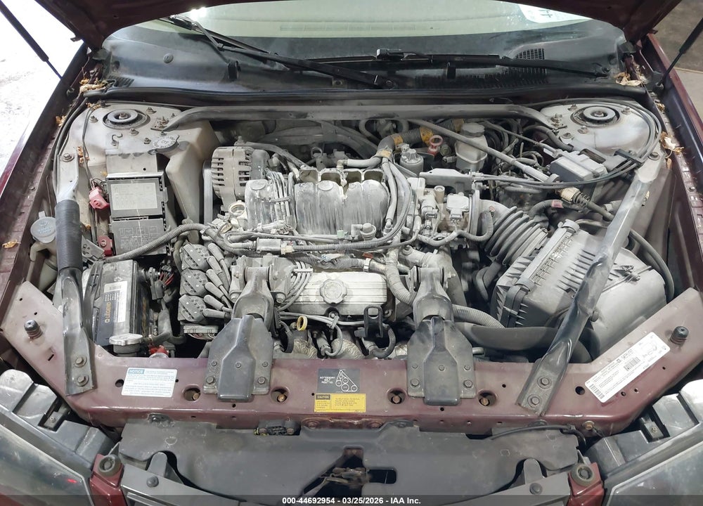 2001 CHEVROLET IMPALA LS VIN: 2G1WH55K919311274