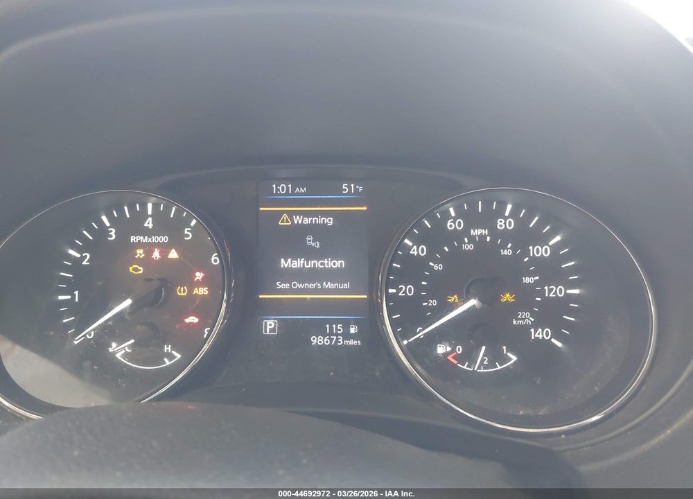 2019 NISSAN ROGUE SV VIN: 5N1AT2MV2KC703125